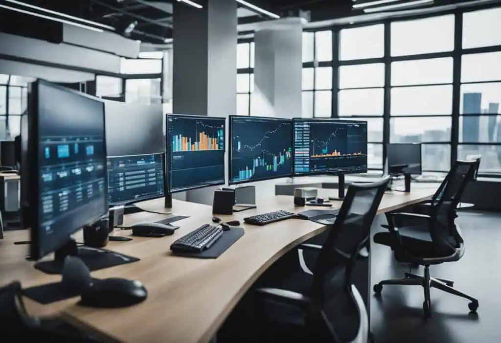 trading office interior design