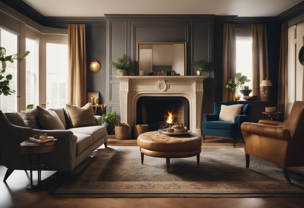 traditional interior design living room