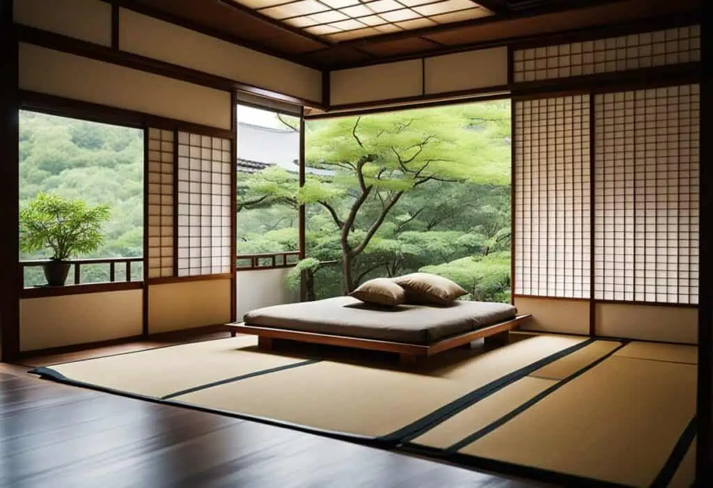 traditional japanese bedroom design