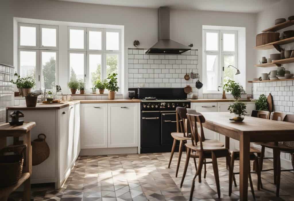 traditional scandinavian kitchen design