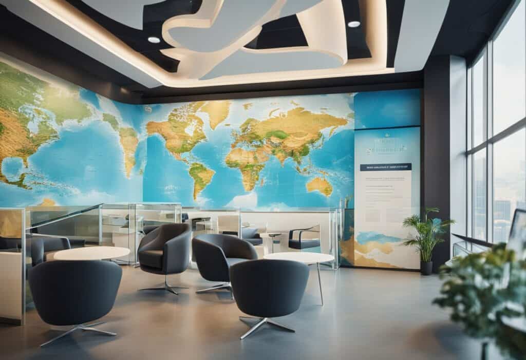 travel and tours office design