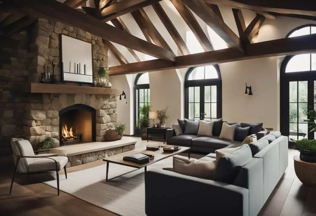 tudor modern interior design