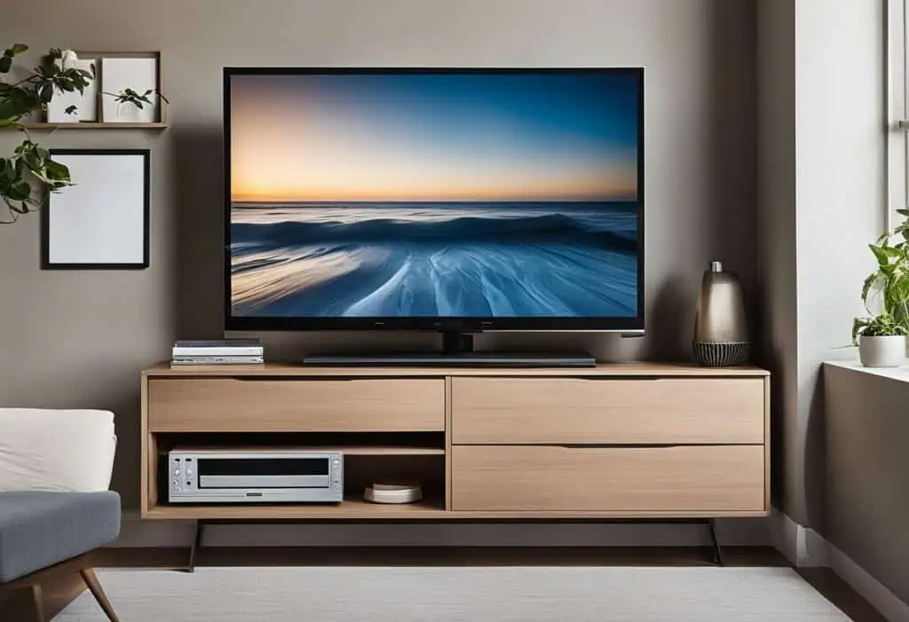 tv console designs for bedroom