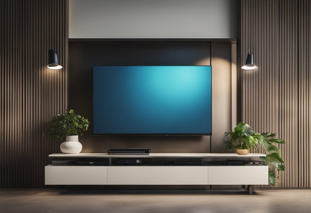 tv console interior design