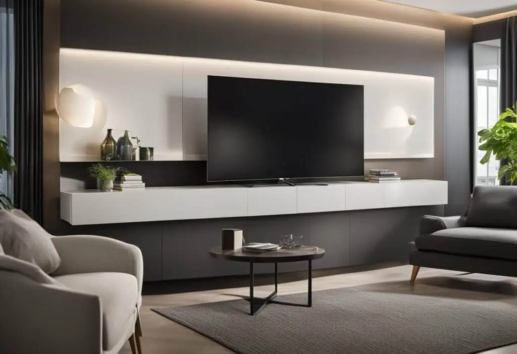 tv panel design for bedroom