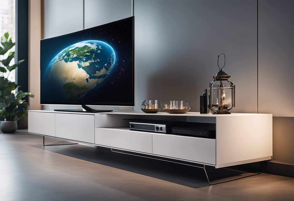 Stylish TV Stand Interior Design for Living Rooms