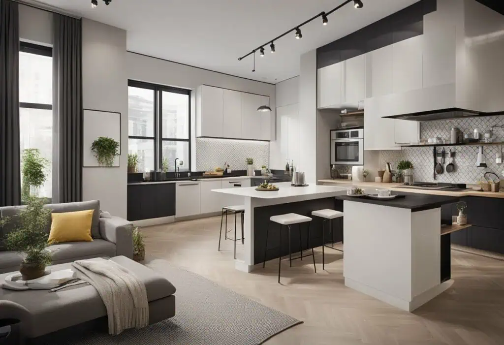 two bedroom flat design plans