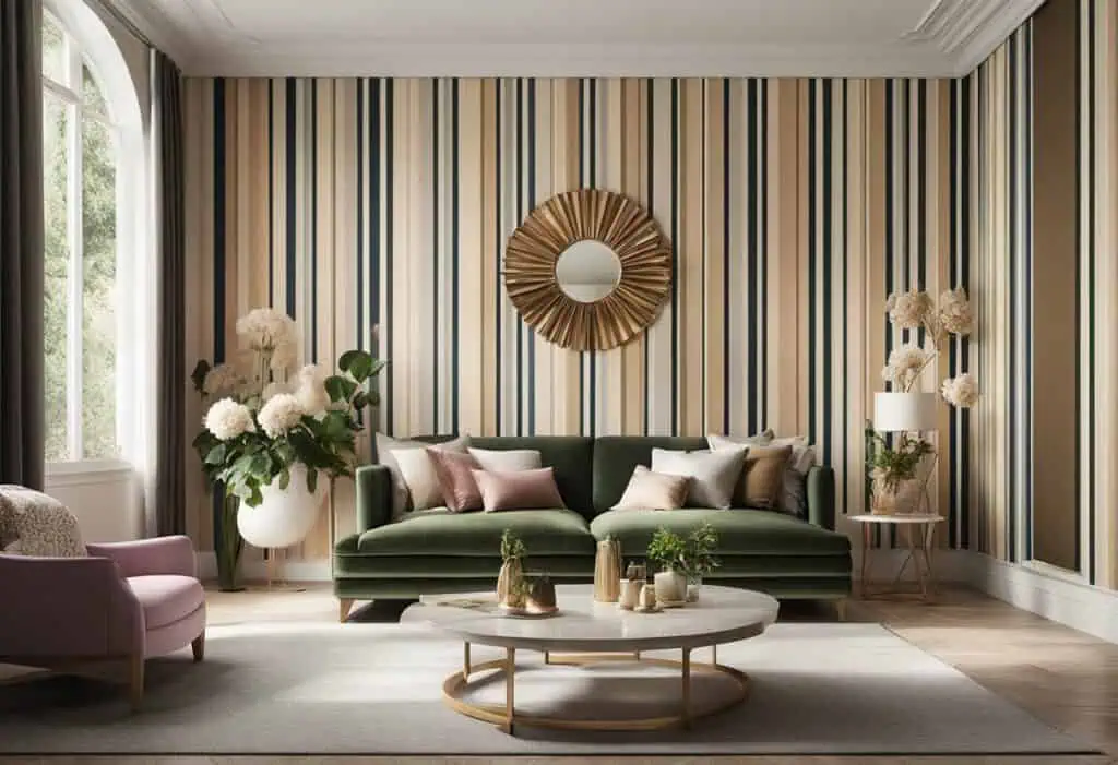 types of wallpaper in interior design