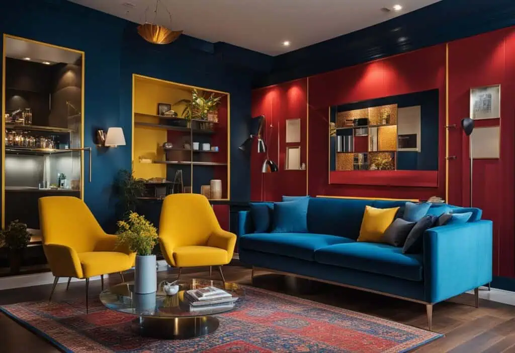 use of colour in interior design