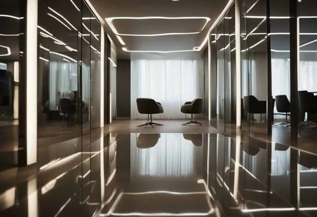 using mirrors in interior design