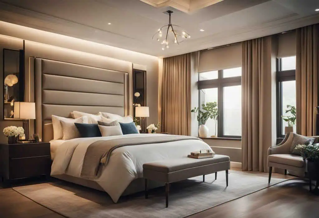 villa bedroom design