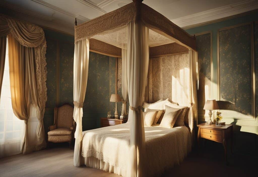 vintage bedroom interior design