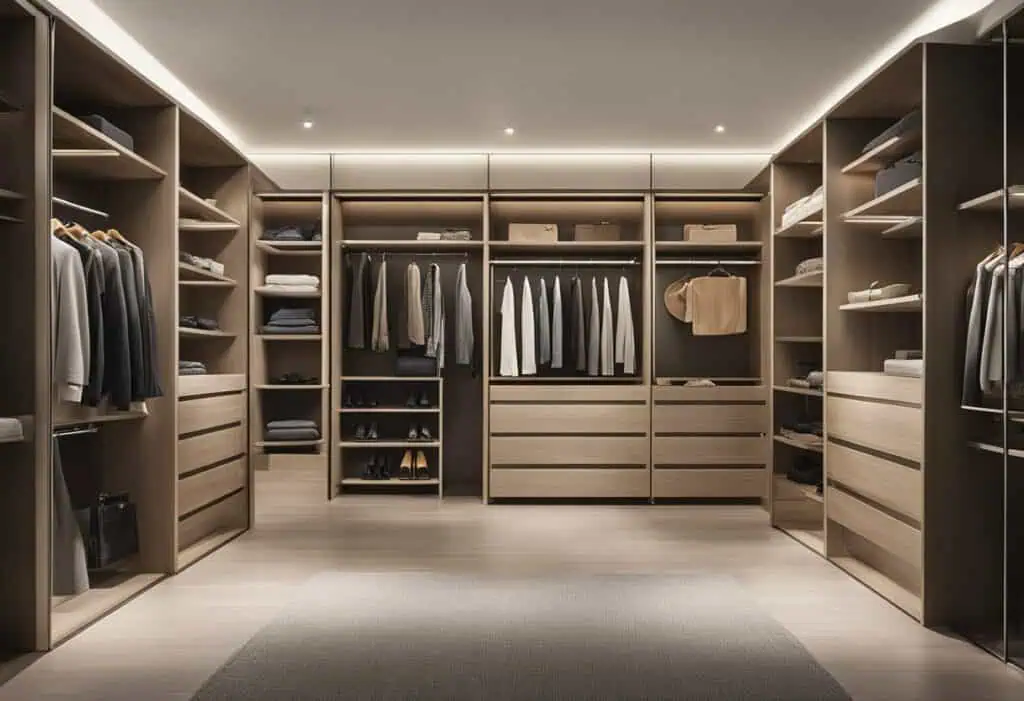 walk in wardrobe designs for bedroom