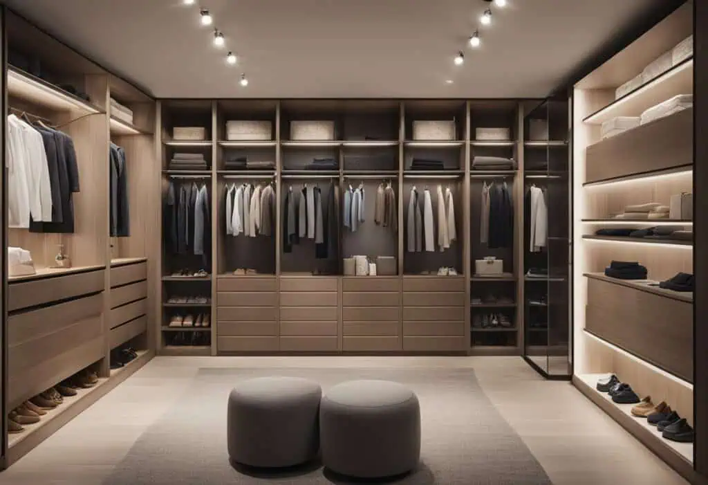 walk in wardrobe interior design