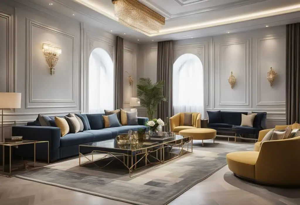 wall panelling designs living room