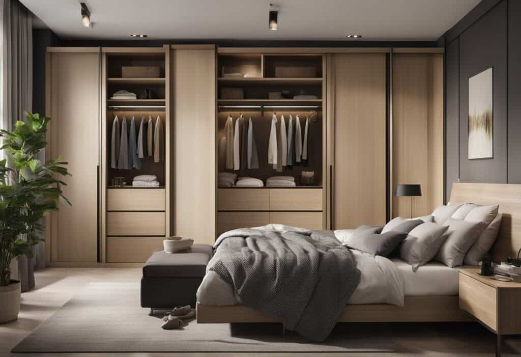 wardrobe design ideas for bedroom