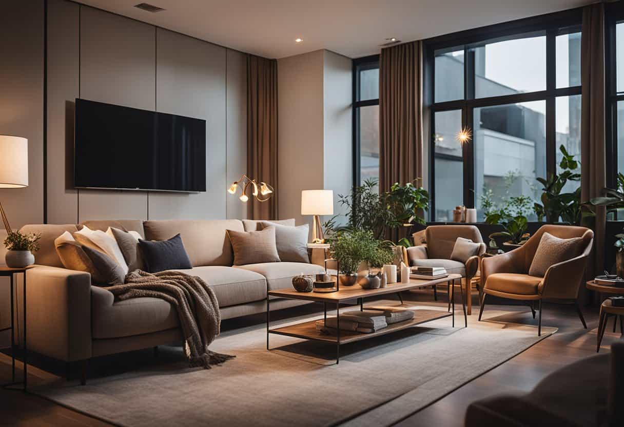 Warm Interior Design: Cozy Winter Home