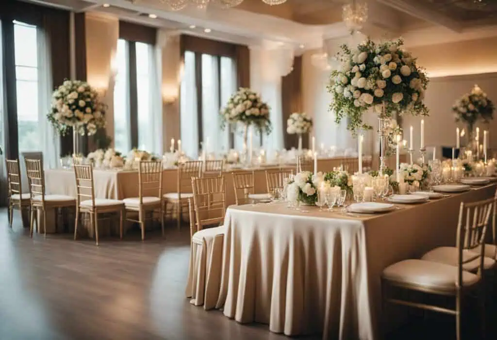 Wedding furniture rental for elegant Singapore wedding venues.