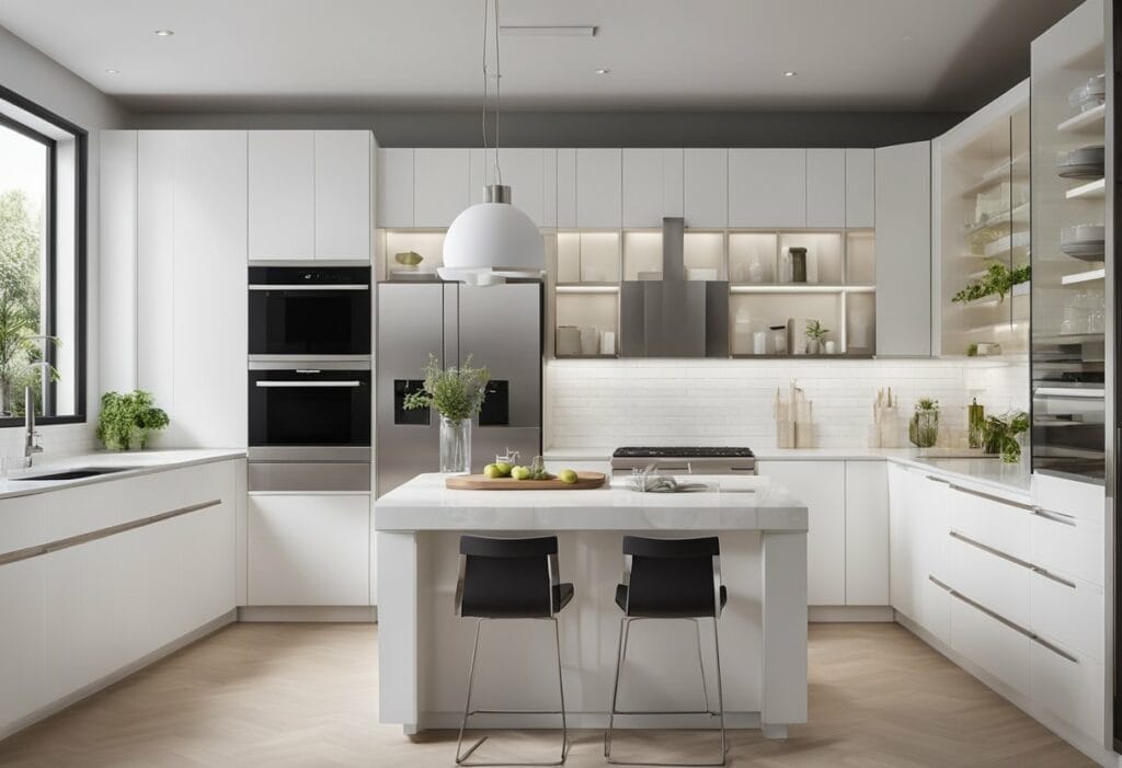 white kitchen cabinet designs