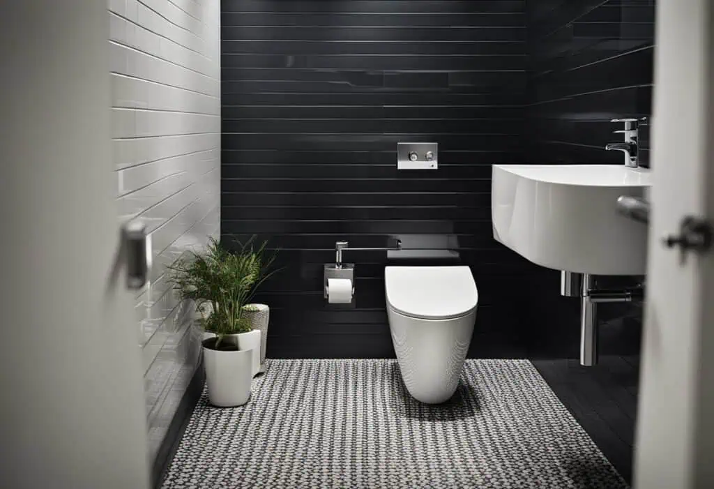 white toilet design