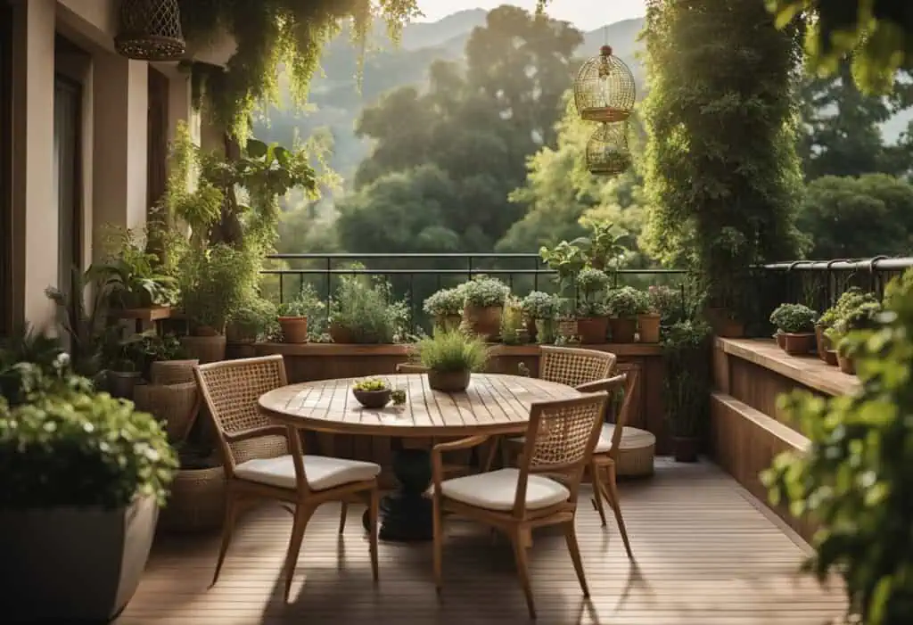 wooden balcony design ideas