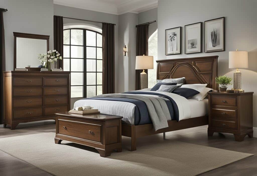 wooden bedroom set designs
