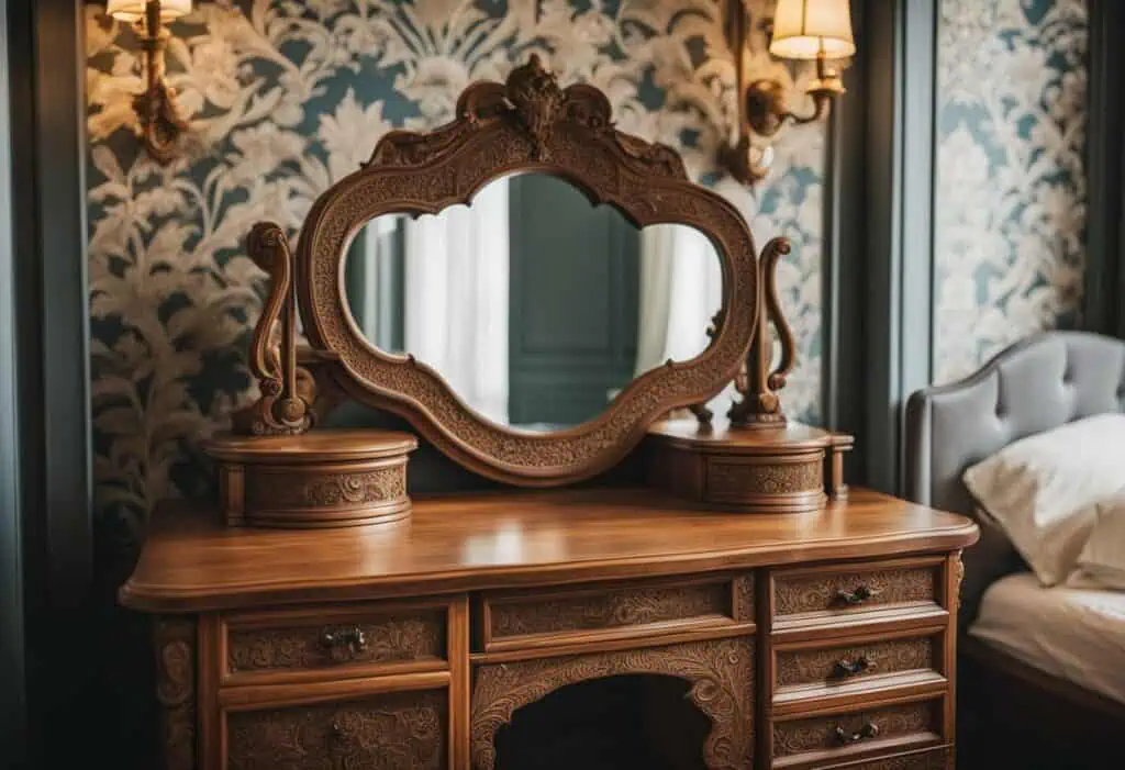 wooden dressing table designs for bedroom
