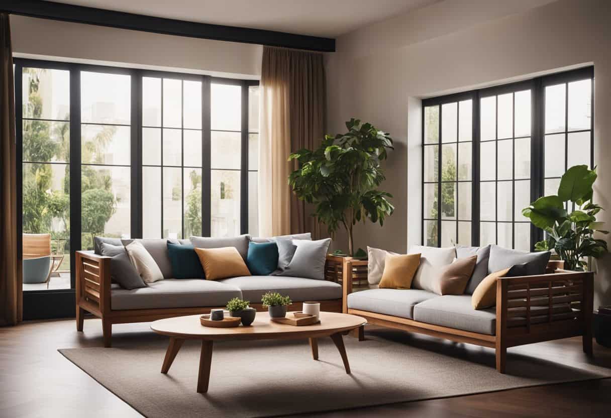 Transform Your Living Room: Wooden Sofa Designs
