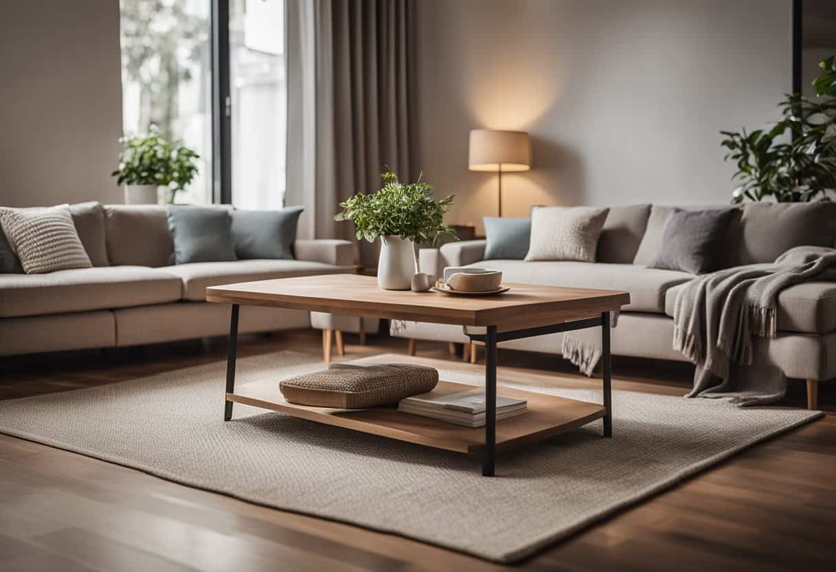 Stylish Wooden Table Designs: Living Room Decor
