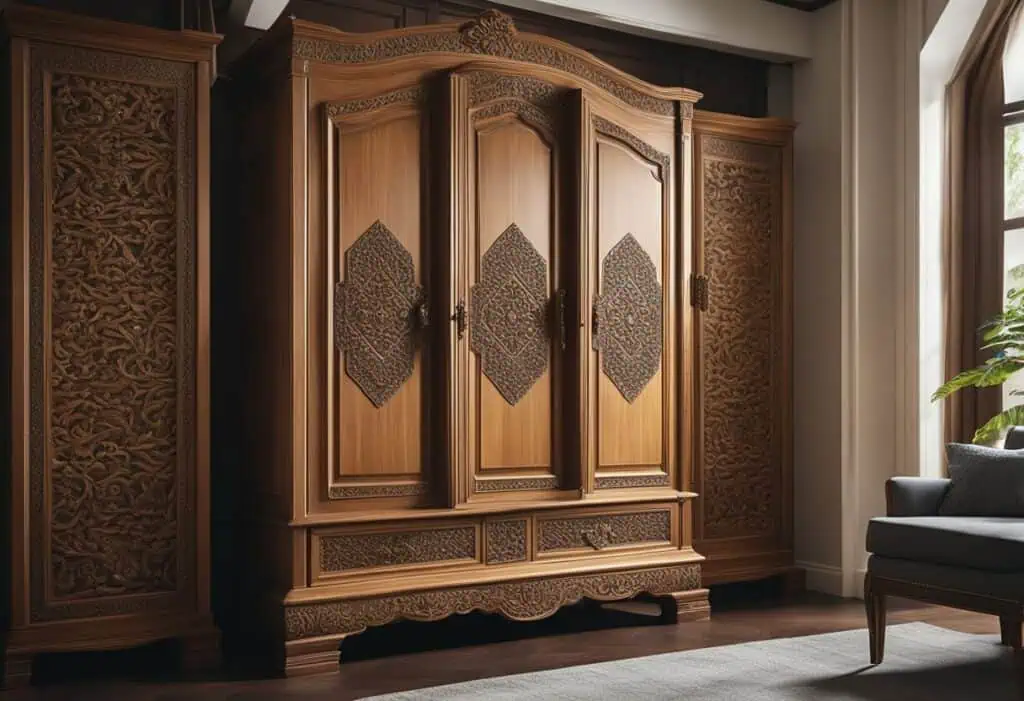 wooden wardrobe designs for bedroom