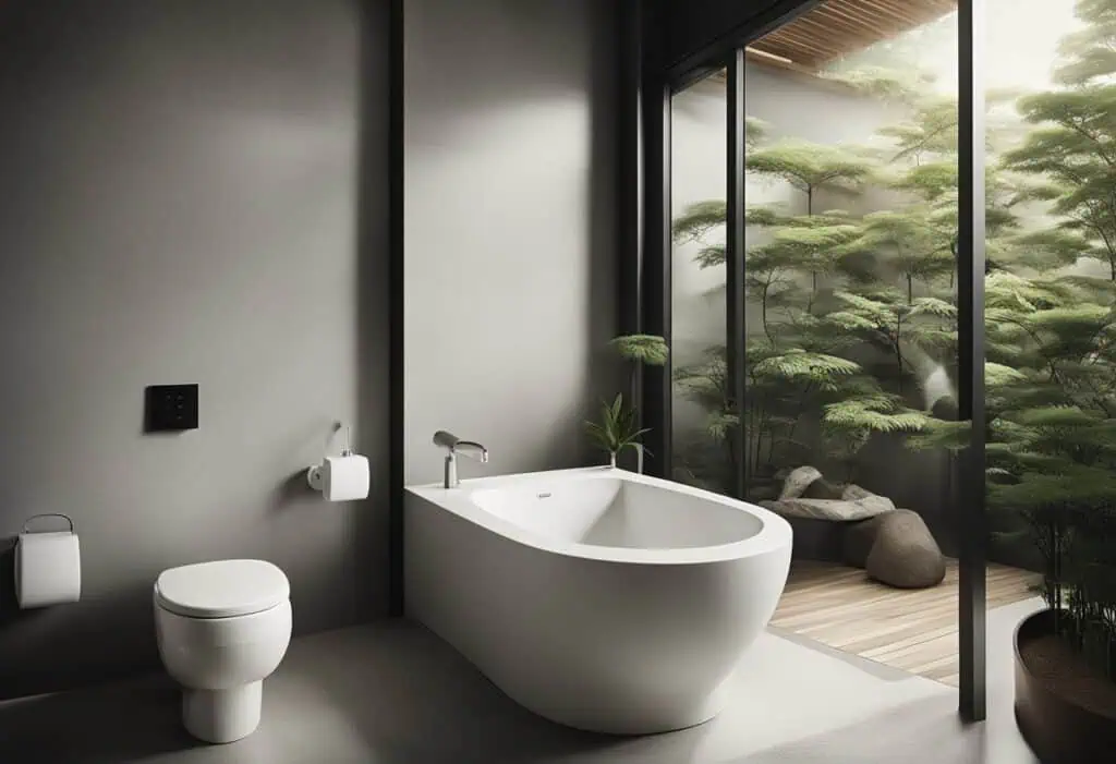 zen toilet design